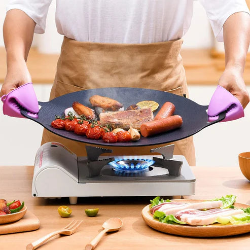 Korean Stone-Coated Grill Pan