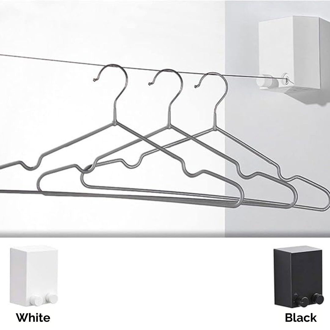 Retractable Wall-Mounted Clothesline