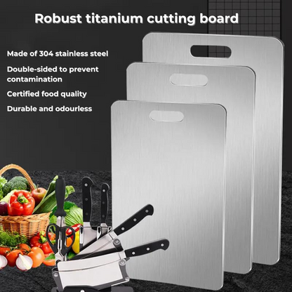 Titanium Cutting Board – Safe & Hygienic Kitchen Essential