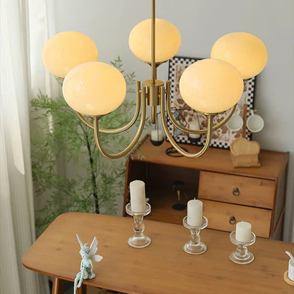 Macaron Design Pendant Light – Floral Elegance in the Air