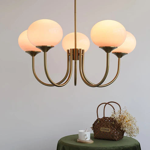 Macaron Design Pendant Light – Floral Elegance in the Air