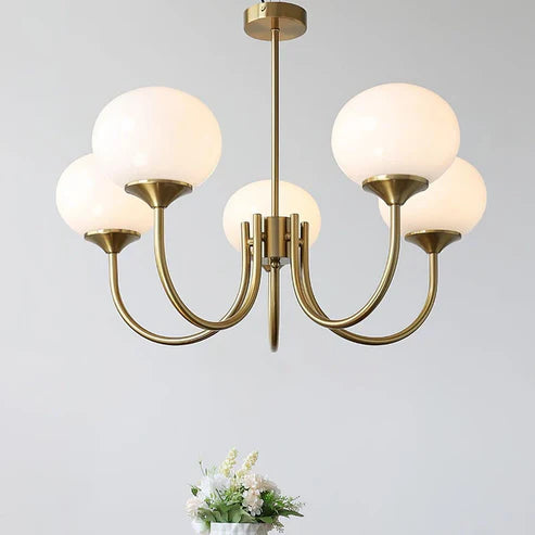 Macaron Design Pendant Light – Floral Elegance in the Air