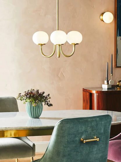 Macaron Design Pendant Light – Floral Elegance in the Air