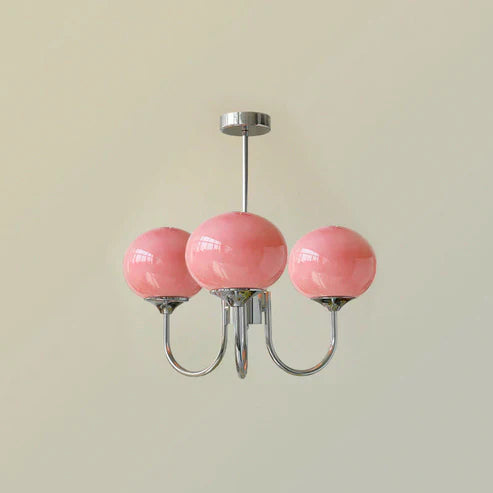 Macaron Design Pendant Light – Floral Elegance in the Air