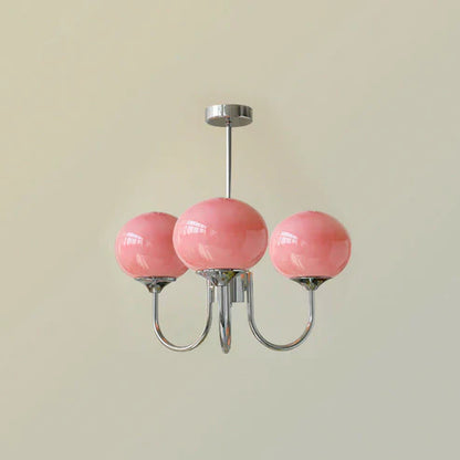 Macaron Design Pendant Light – Floral Elegance in the Air