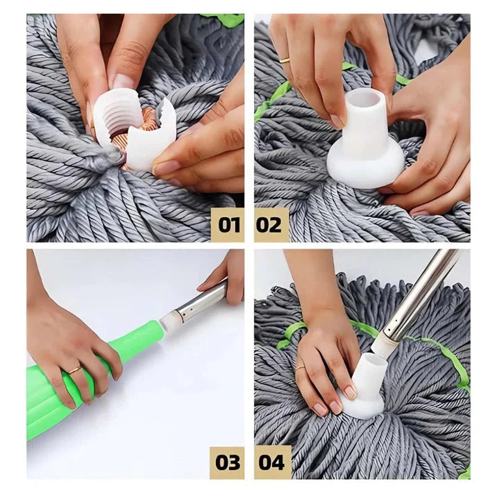 TurboDry Mop – Ultra-Absorbent Cleaning Revolution