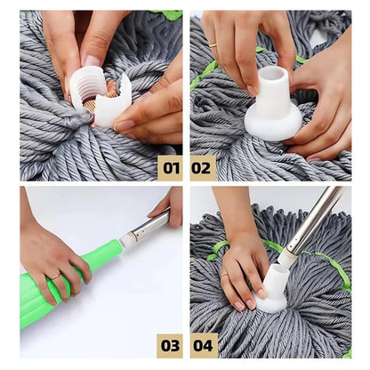 TurboDry Mop – Ultra-Absorbent Cleaning Revolution