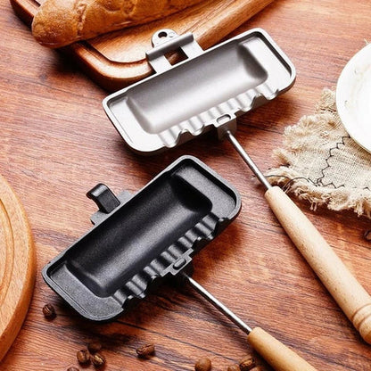 Double-Sided Non-Stick Grill – Compact and Convenient