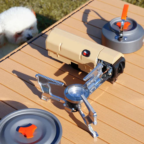 Compact Folding Gas Stove – Your Outdoor Adventure Essential