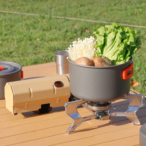 Compact Folding Gas Stove – Your Outdoor Adventure Essential