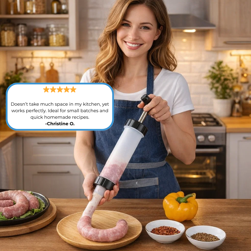 Saucisse Express – Manual Sausage Maker