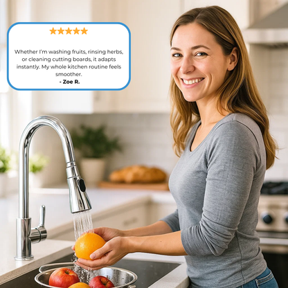 AquaFlex – Rotating Brass Faucet Extension