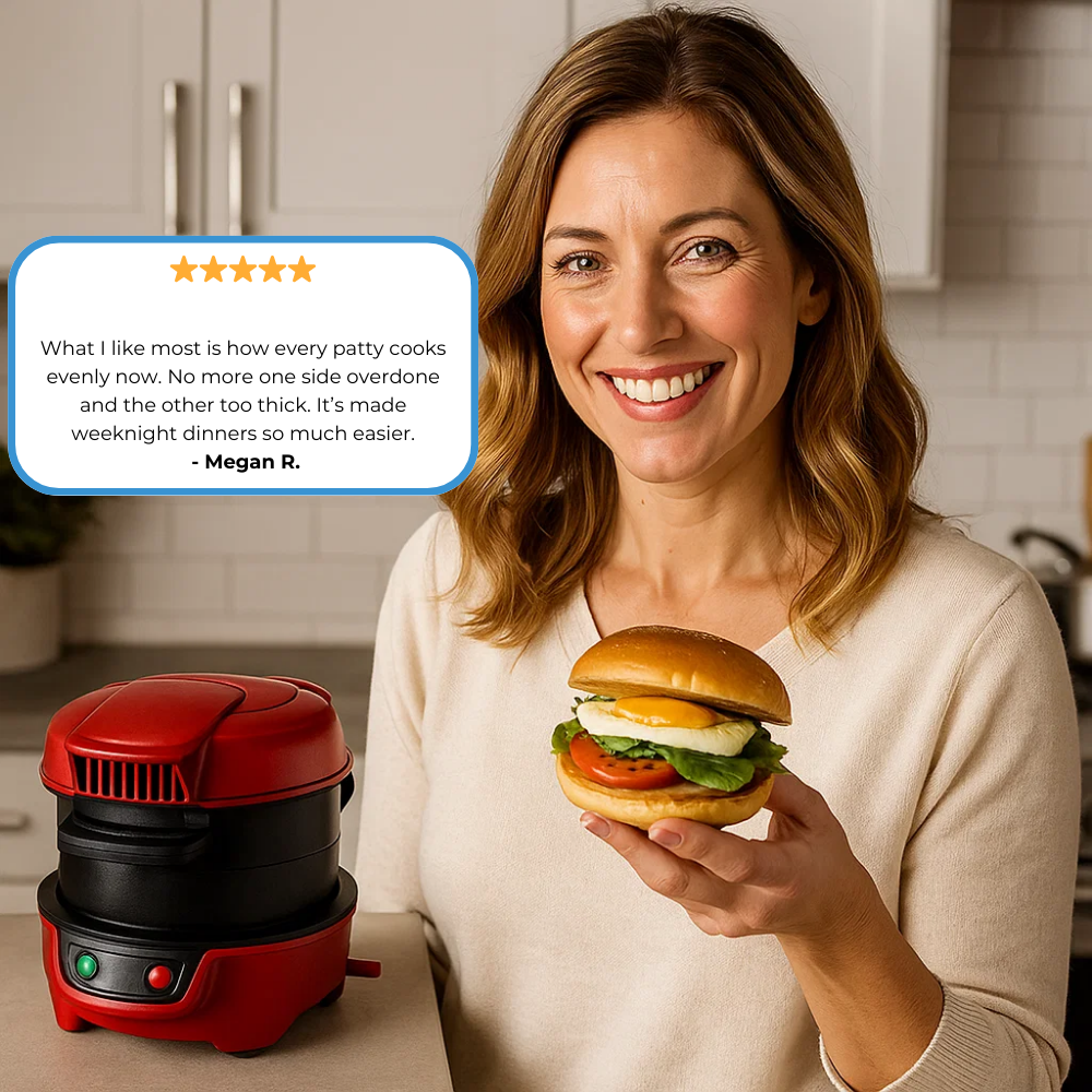 Multi-Function Manual Burger Press