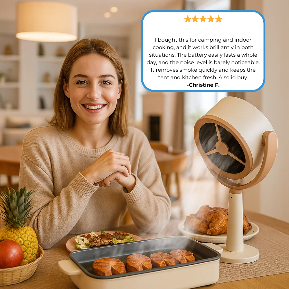 AdjustAir – Portable Adjustable Range Hood