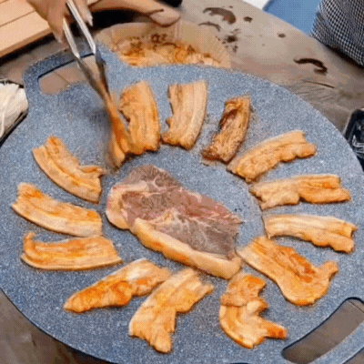 StoneFlame - Korean Stone-Coated Grill Pan