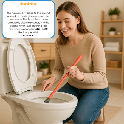 SmartBrush - Elegant & Hygienic Silicone Toilet Brush