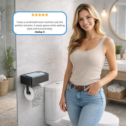 SteelGrace - Premium Toilet Paper Holder