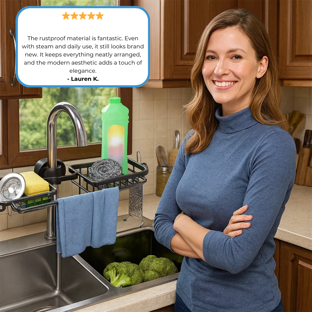 Ordonnia - Rustproof Multifunctional Sink Organizer