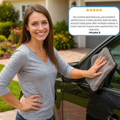 ShineMax – Quick-Dry Microfiber Towel for Car Cleaning