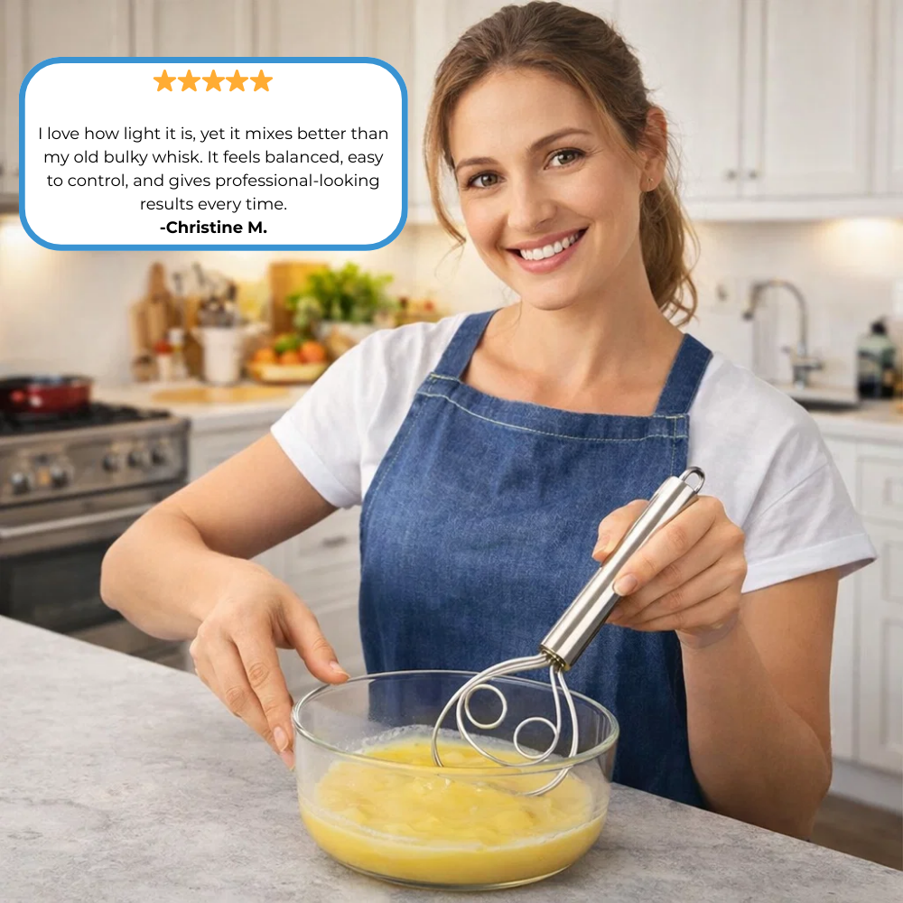 WhiskPro - Stainless Steel Ergonomic Whisk