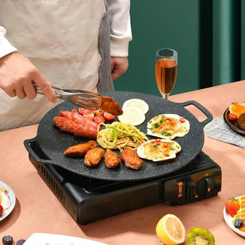 Korean Stone-Coated Grill Pan
