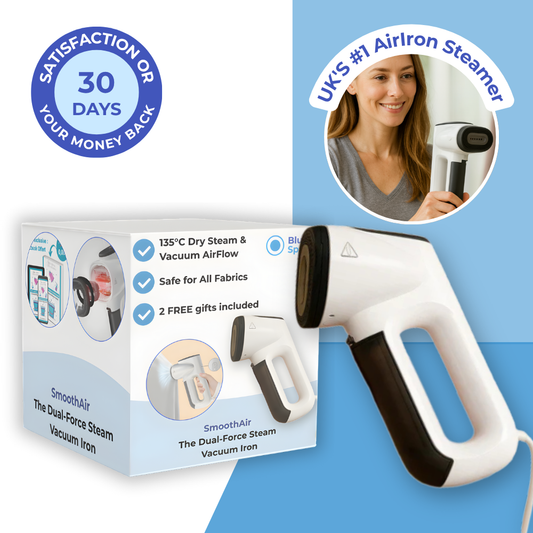 SmoothAir | The Dual-Force Steam & Vacuum Iron