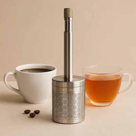 Pressinox – Stainless Steel Portable Coffee & Tea Infuser