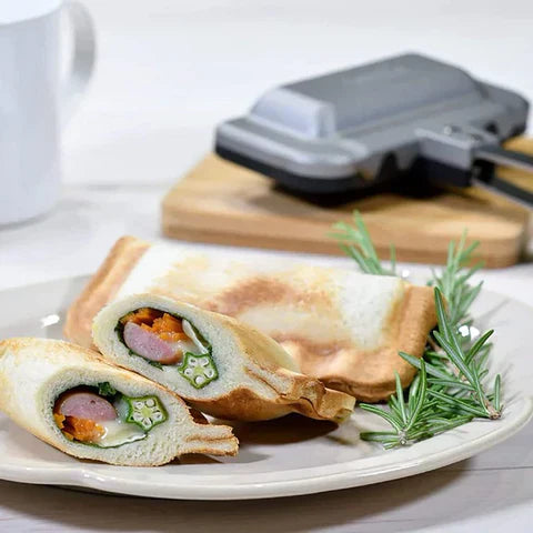 Double-Sided Non-Stick Grill – Compact and Convenient