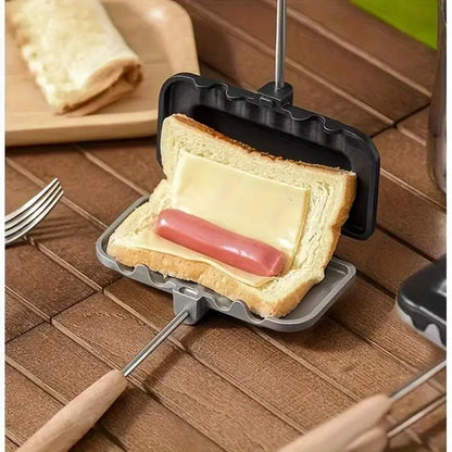 Double-Sided Non-Stick Grill – Compact and Convenient