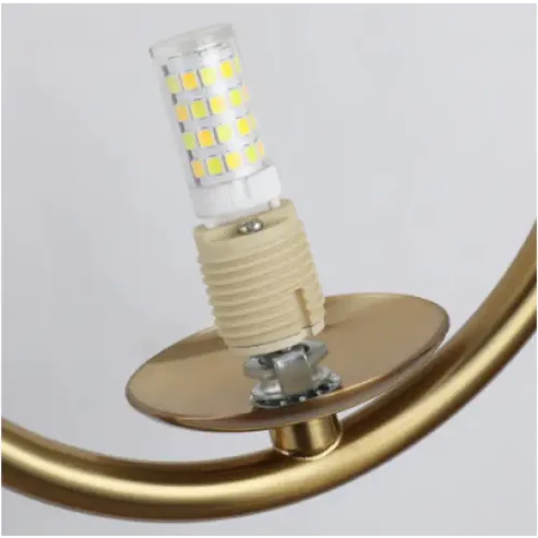 Moonlight Wall Sconce – Metal & Frosted Glass