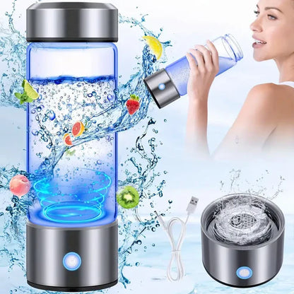 Rechargeable Alkaline Hydrogen Water Bottle