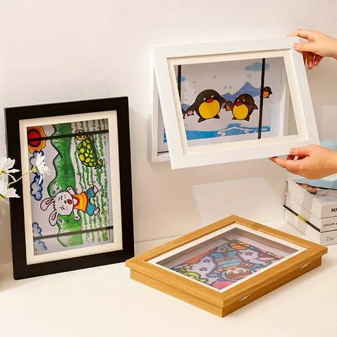 Magnetic Wooden Art Frame