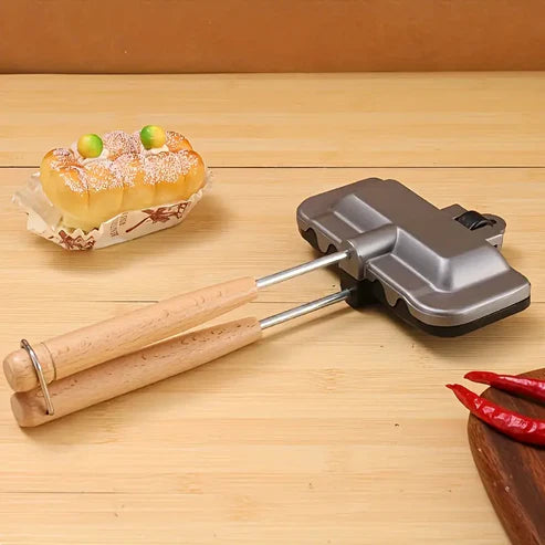 Double-Sided Non-Stick Grill – Compact and Convenient