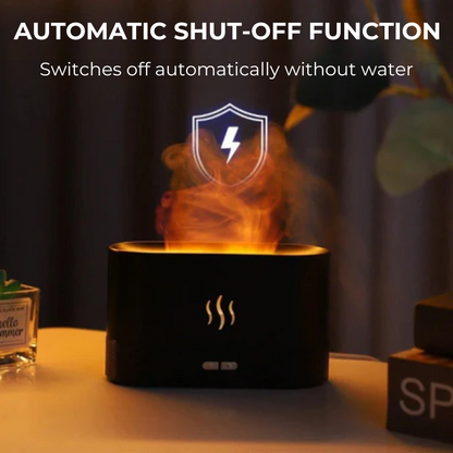FlameGlow – Aromatherapy Diffuser with Flame Effect