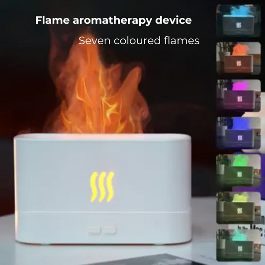 FlameGlow – Aromatherapy Diffuser with Flame Effect