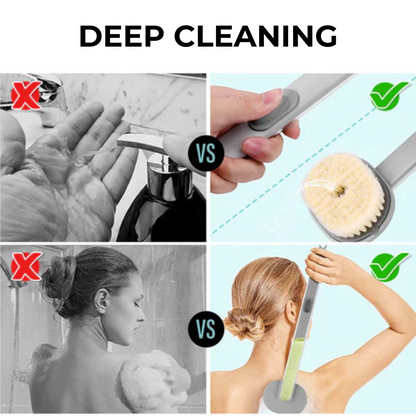 RelaxBrush – Long-Handle Bath Massage Brush