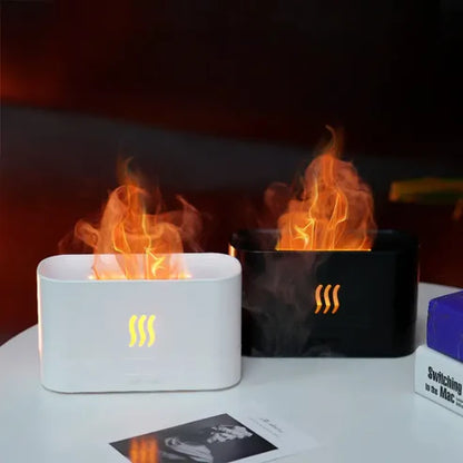 FlameGlow – Aromatherapy Diffuser with Flame Effect