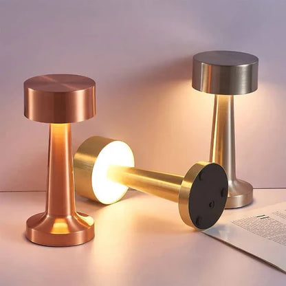 RetroGold Chic LED Table Lamp