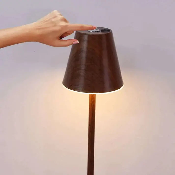 GlowEase – Modern Wireless LED Lamp (Rechargeable)