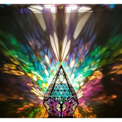 Trippy Kaleidoscope Lamp