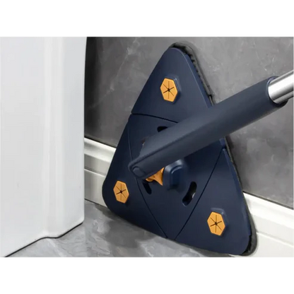 Clean360 – 360° Rotating Mop with Hands-Free Wringing+ 6 Mop Pads!