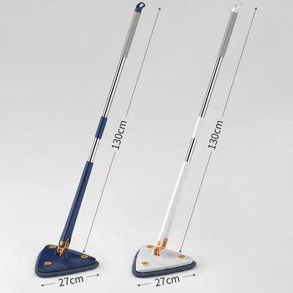 Clean360 – 360° Rotating Mop with Hands-Free Wringing+ 6 Mop Pads!
