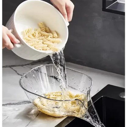 ClearFlow – Multifunctional Transparent Drain & Wash Basket