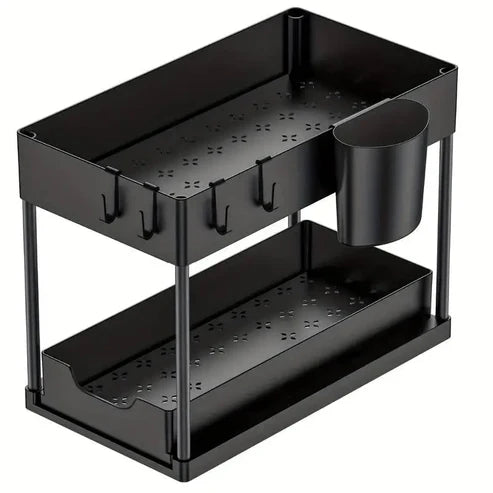 Under-Sink Double Slot Organizer