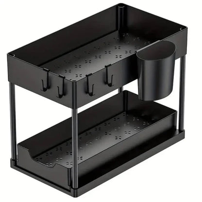 Under-Sink Double Slot Organizer