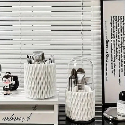 GlamSpin – 360° Rotating Cosmetic Organizer