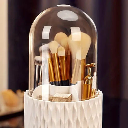 GlamSpin – 360° Rotating Cosmetic Organizer